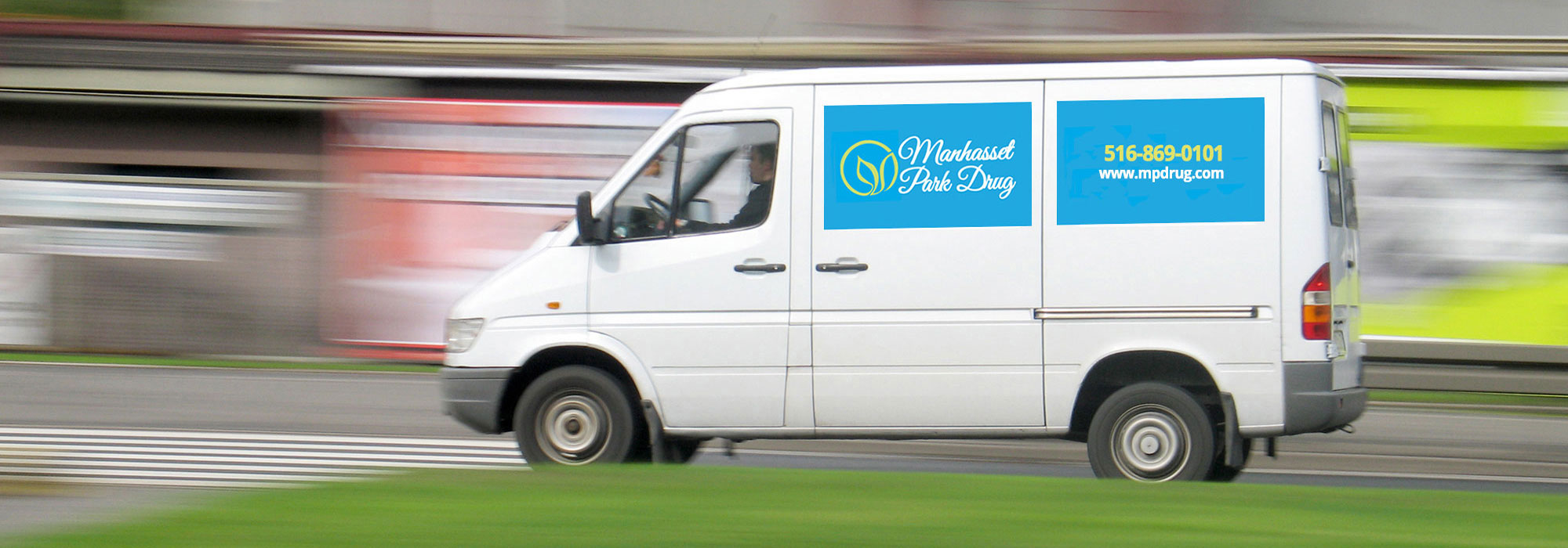 delivery van for manhasset park drug